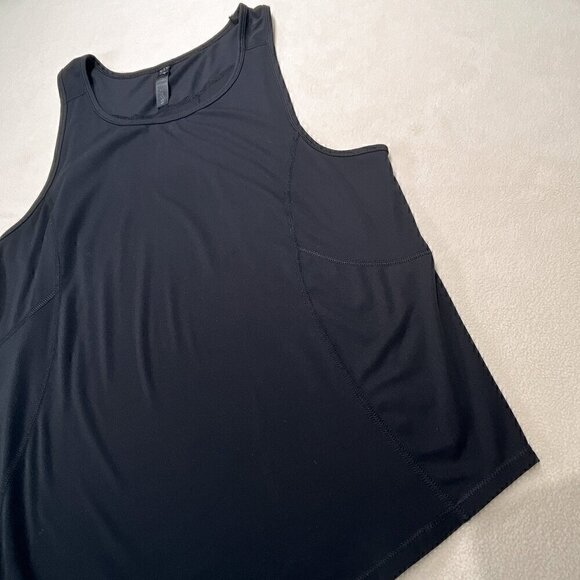 Yogalicious Black Athletic Tank, Size: L - Picture 2 of 5